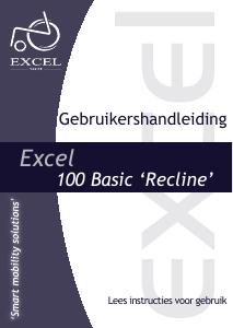 Handleiding Van Os Excel 100 Basic Recline Rolstoel