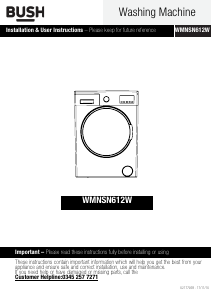 Manual Bush WMNSN612W Washing Machine