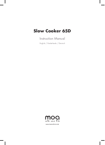 Manual Moa SC65D Slow Cooker