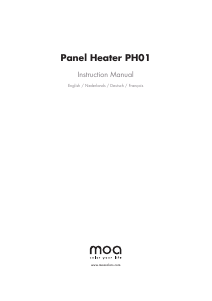 Handleiding Moa PH01B Kachel