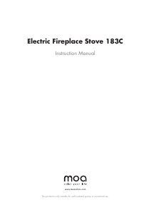 Bedienungsanleitung Moa EFS183C Elektrokamin