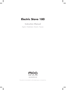 Bedienungsanleitung Moa ES180W Elektrokamin