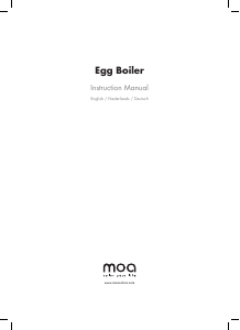 Handleiding Moa EB06 Eierkoker
