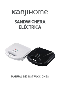 Manual de uso Kanji KJH-SM700SW-01 Grill de contacto
