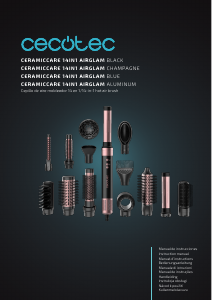 Manuál Cecotec CeramicCare 14in1 AirGlam Vlasová kulma