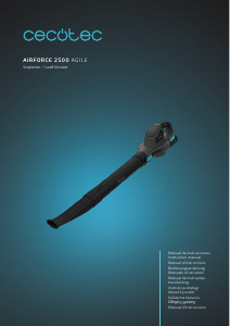Manuál Cecotec AirForce 2500 Agile Fukar na listí