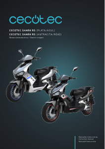 Manual de uso Cecotec Shark RS Scooter