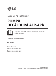 Manual LG HM141MRS Pompa de caldura