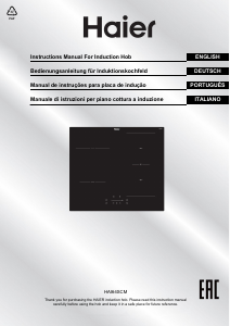 Manuale Haier HAI64SCM Piano cottura