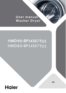 Manual Haier HWD80-BP14367TU1 Washer-Dryer