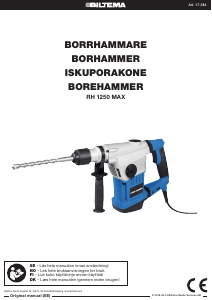 Bruksanvisning Biltema RH 1250 MAX Borhammer