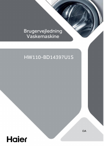 Brugsanvisning Haier HW110-BD14397U1 Vaskemaskine