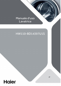 Manuale Haier HW110-BD14397U1 Lavatrice