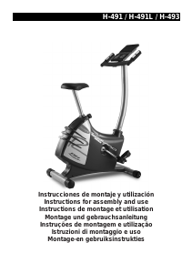 Manual de uso BH Fitness H491 Rhyno Max Bicicleta estática