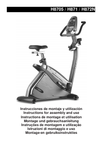 Manual BH Fitness H872N Carbon Exercise Bike