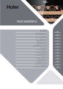 Használati útmutató Haier HUC44GDEH1 Borszekrény