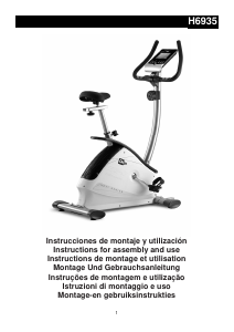 Manual BH Fitness H6935 Onyx Exercise Bike