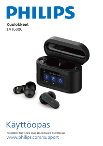 Käyttöohje Philips TAT6000BK Kuuloke