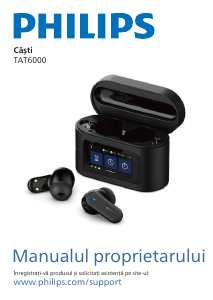 Manual Philips TAT6000BK Căşti