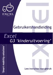 Handleiding Van Os Excel G3 Kids Rolstoel