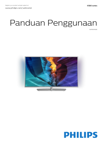Panduan Philips 32PFK6500 Televisi LED
