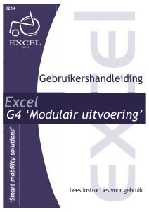 Handleiding Van Os Excel G4 Modulair Rolstoel