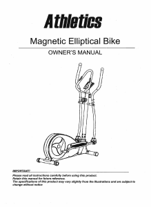 Handleiding Athletics Magnetic Crosstrainer