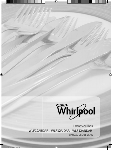 Manual de uso Whirlpool WLF12AN Lavavajillas