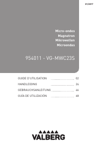 Manual de uso Valberg VG-MWC23S Microondas