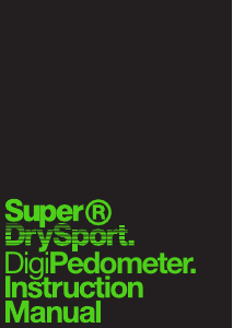 Mode d’emploi Superdry DrySport Digi Montre sport