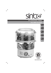 Manual Sinbo SFS 5708 Steam Cooker