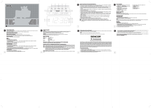 Instrukcja Sencor SRC 160 Radiobudzik