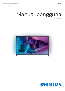 Panduan Philips 65PUK7120 Televisi LED