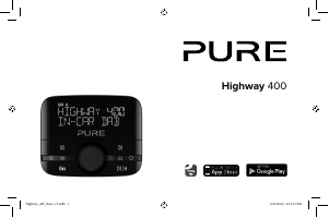 Bruksanvisning Pure Highway 400 Bilradio