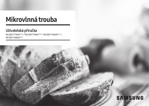 Manuál Samsung MC32DG7646KK Mikrovlnná trouba