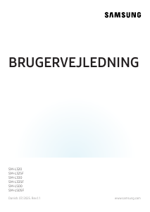 Brugsanvisning Samsung SM-L505F Galaxy Watch Smartwatch