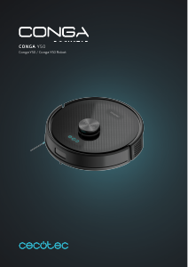 Manuale Cecotec Conga Y50 Aspirapolvere