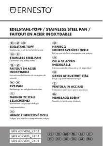 Használati útmutató Ernesto IAN 437405 Serpenyő