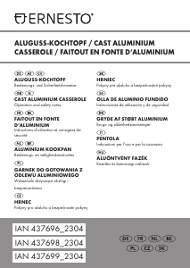 Manuale Ernesto IAN 437699 Pentola