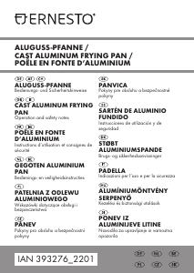 Bedienungsanleitung Ernesto IAN 393276 Pfanne