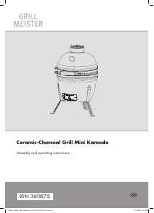 Handleiding Grill Meister IAN 360875 Barbecue