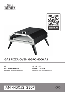 Handleiding Grill Meister IAN 445052 Pizzamaker