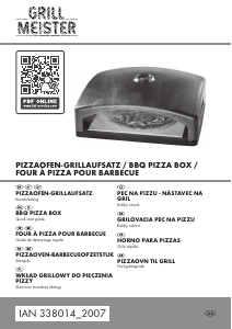 Manuál Grill Meister IAN 338014 Trouba na pizzu
