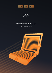 Handleiding Jap Appliances Fusionesco Caligrill Contactgrill