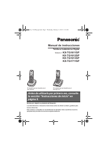 Handleiding Panasonic KX-TG1711 Draadloze telefoon