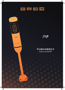 Mode d’emploi Jap Appliances Fusionesco Force Blend F1 Mixeur plongeant