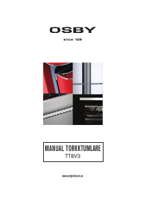 Bruksanvisning OSBY TT8V3 Torktumlare