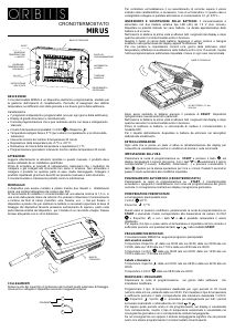 Manuale Orbis OB324700 Termostato