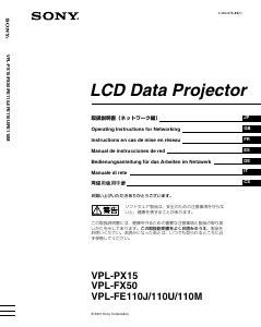 Bedienungsanleitung Sony VPL-FE110U Projektor