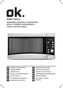 Manuale OK OMW 220 D Microonde